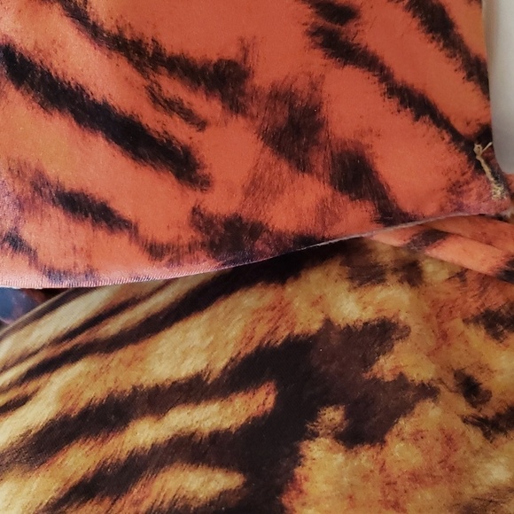 Shade & Shore Tiger Print Underwire Bikini Top Size 36D # - Picture 10 of 11